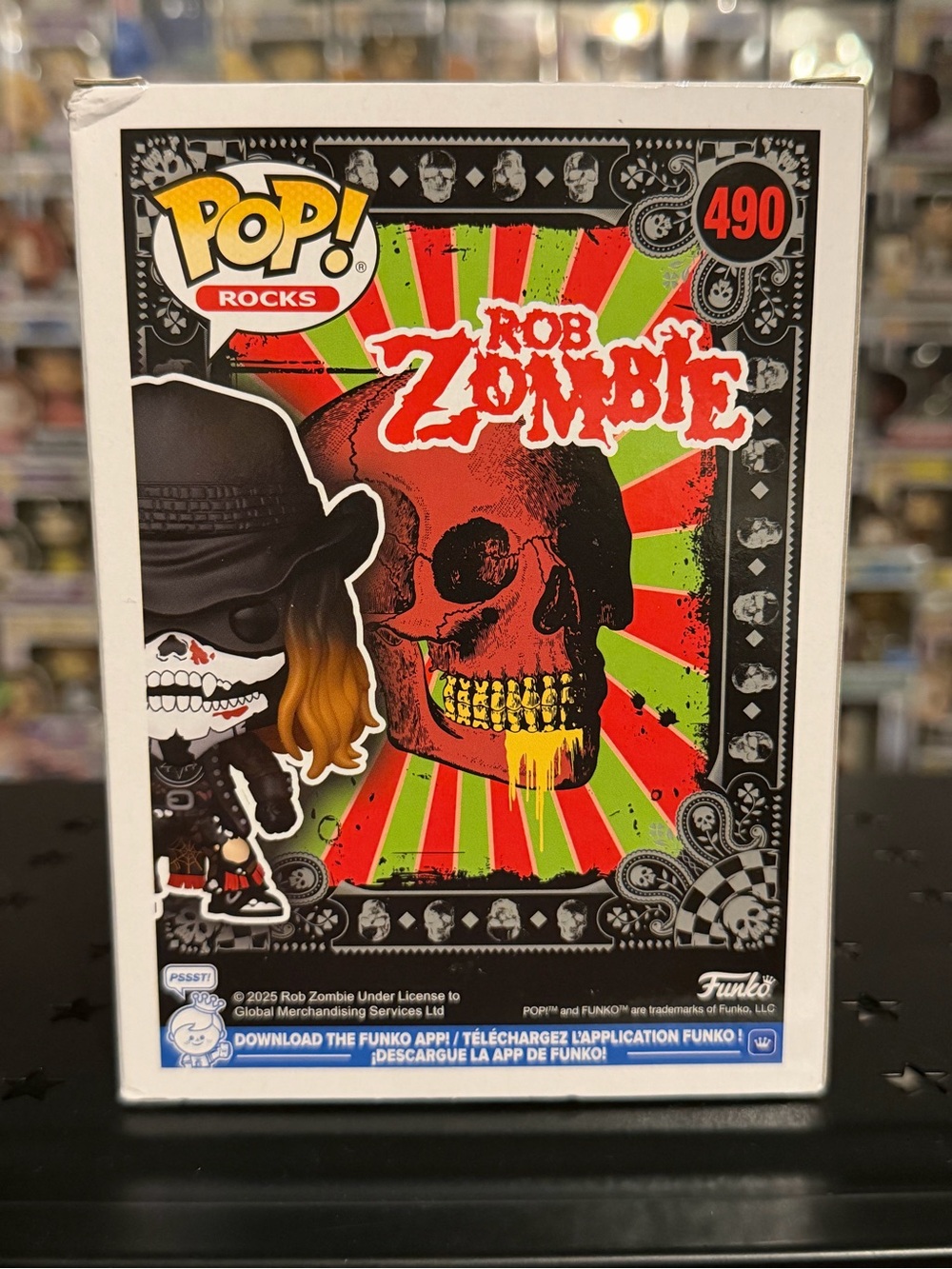 Funko Pop Rob Zombie Rocks - Picture 5 of 9